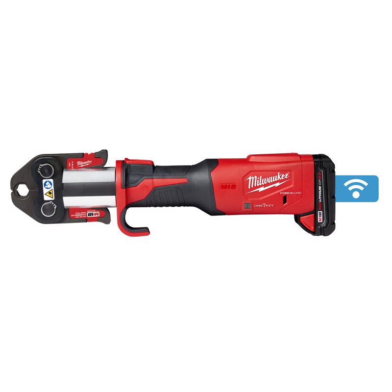 Milwaukee M18 7/8 in. Press Tool Kit 14.17 in. L Black/Red 10 pc