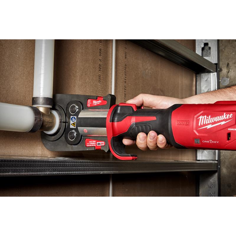 Milwaukee M18 7/8 in. Press Tool Kit 14.17 in. L Black/Red 10 pc