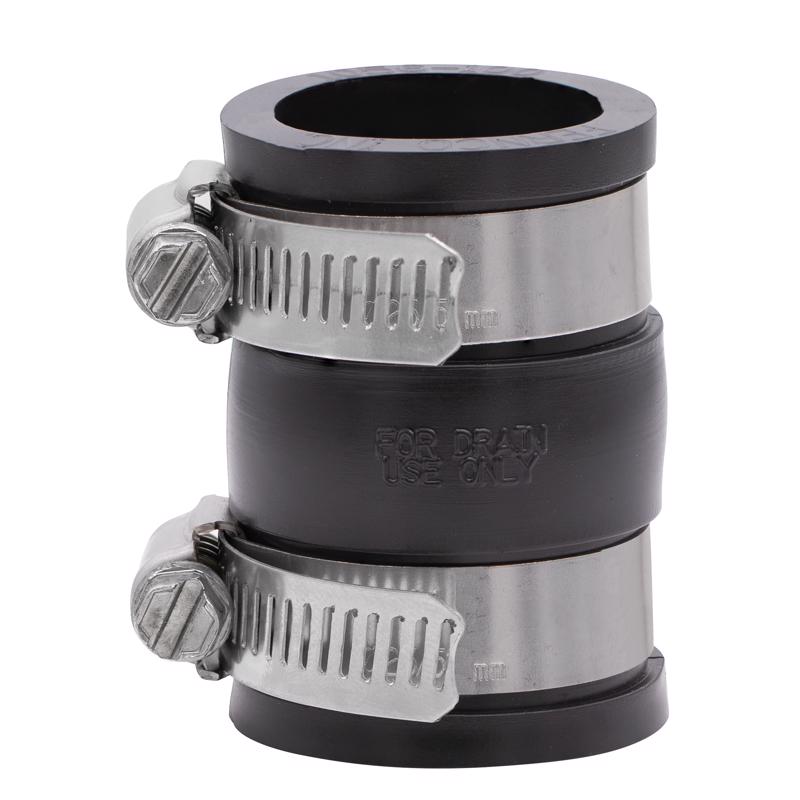 Fernco 1-5/16 in. Female X 1-5/16 in. D Female PVC Flexible Coupling