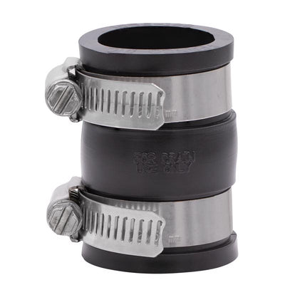Fernco 1-5/16 in. Female X 1-5/16 in. D Female PVC Flexible Coupling