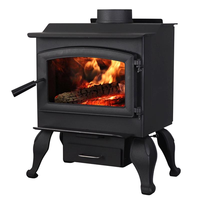 US Stove EPA Certified 1200 sq ft Classic Wood Burning Stove