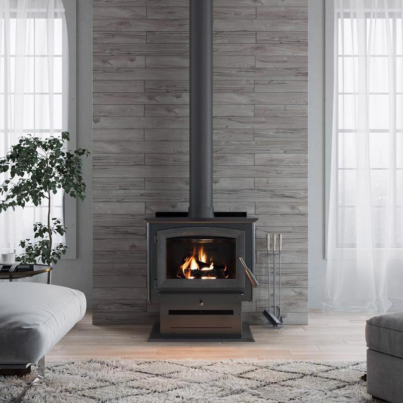 US Stove EPA Certified 2000 sq ft Classic Wood Burning Stove