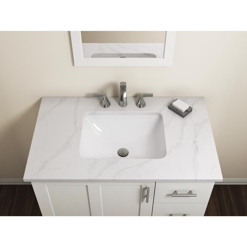 Kohler 1-1/4 in. D Brushed Nickel Plastic Pop-Up Drain