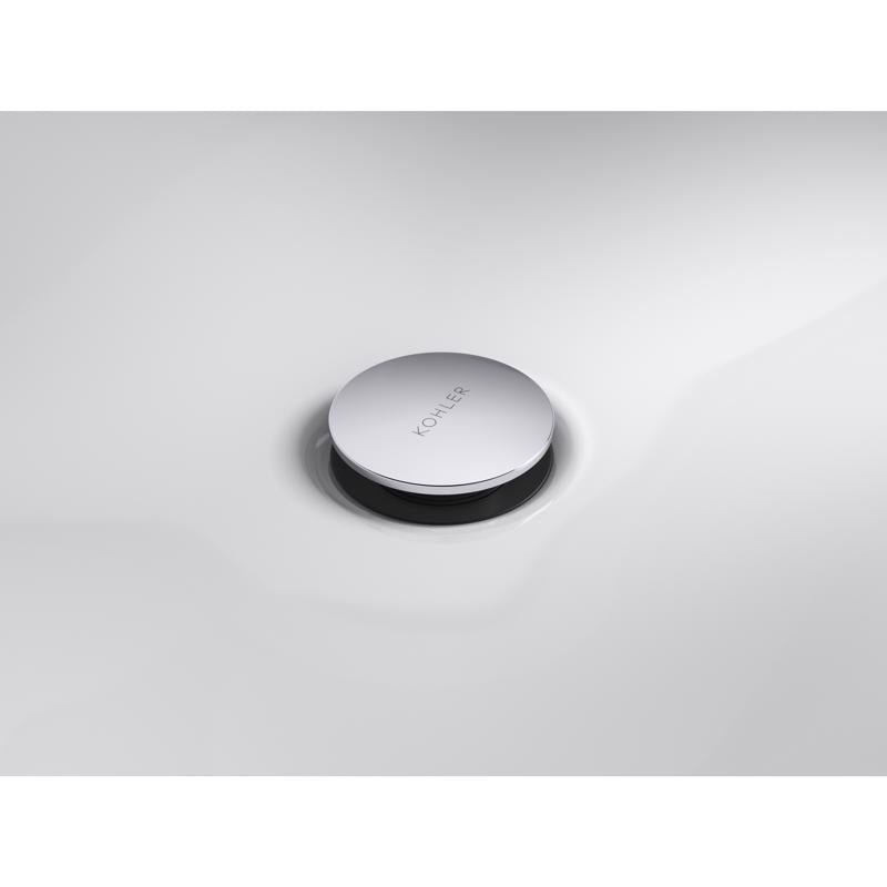 Kohler 1-1/4 in. D Polished Chrome Plastic Pop-Up Drain