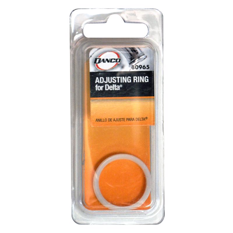 Danco Adjusting Ring For Delta 1-1/8 in. D 7/8 in. White Plastic