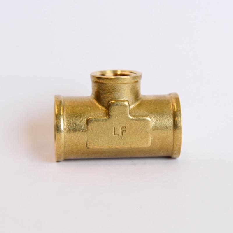 ATC 1/2 in. FPT X 3/8 in. D FPT Brass Tee