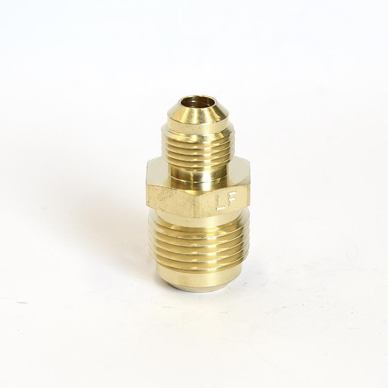 ATC 5/8 in. Flare X 3/8 in. D Flare Yellow Brass Union