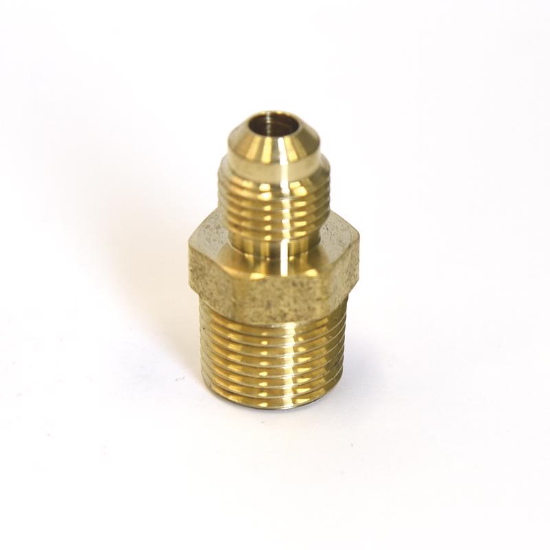 ATC 5/16 in. Flare X 3/8 in. D MPT Brass Adapter