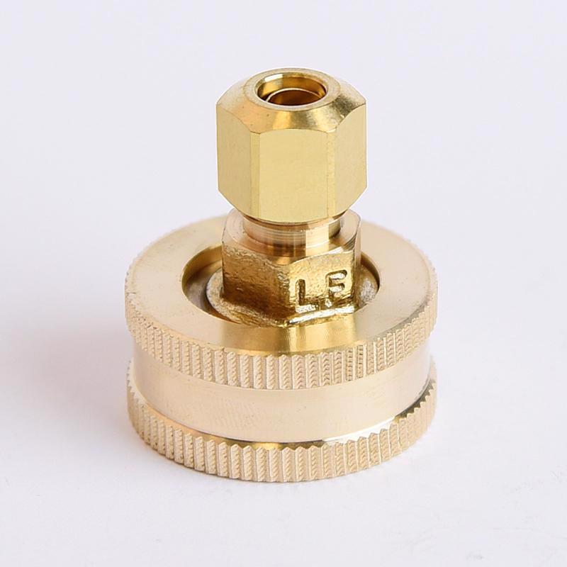 ATC Brass 3/4 in. D X 1/4 in. D Adapter