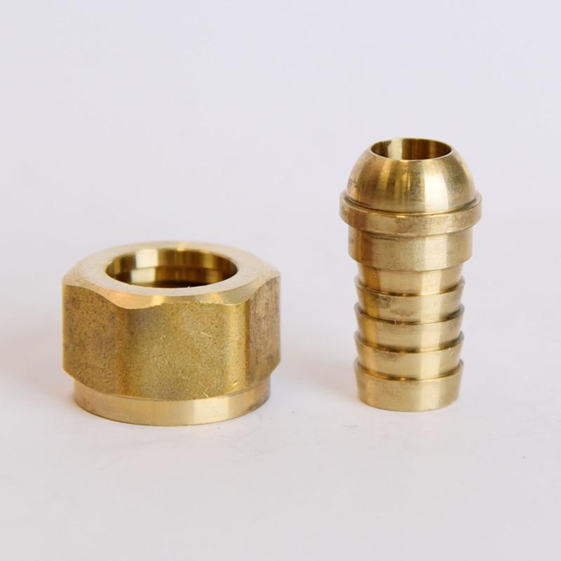 ATC Brass 1/2 in. D X 1/2 in. D Adapter