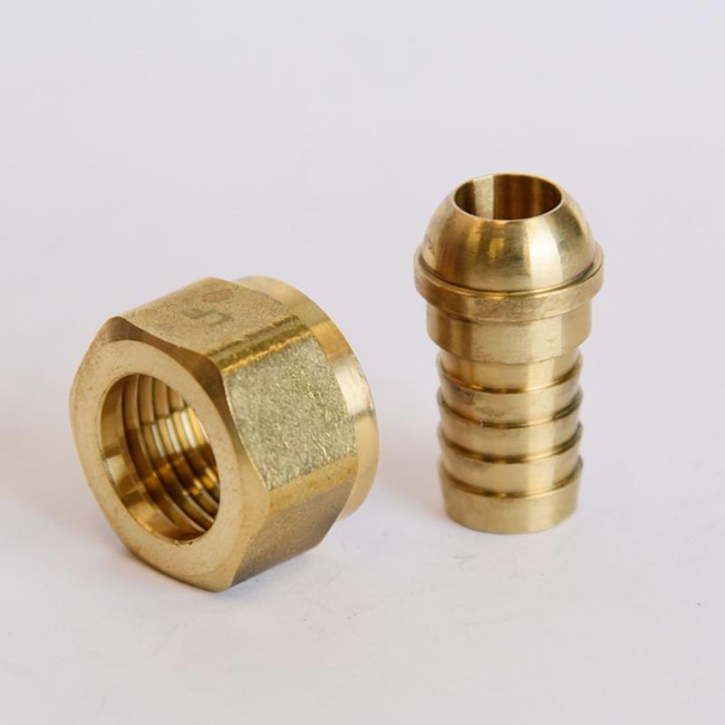 ATC Brass 1/2 in. D X 1/2 in. D Adapter