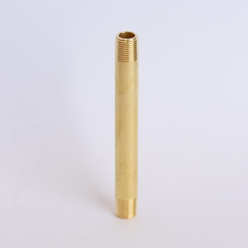 ATC 1/8 in. MPT X 1/8 in. D MPT Yellow Brass Nipple 3-1/2 in. L