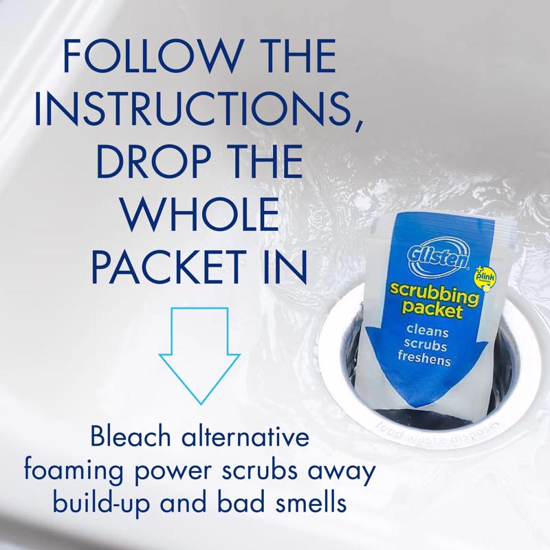 Glisten Tablet Garbage Disposal Cleaner 4.9 oz