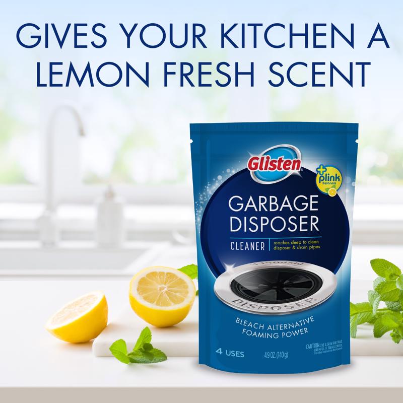 Glisten Tablet Garbage Disposal Cleaner 4.9 oz