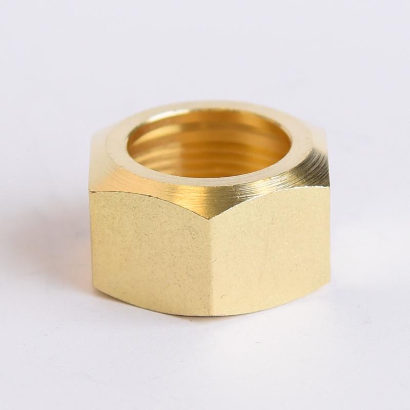 ATC 3/4 in. Compression X 3/4 in. D Compression Yellow Brass Nut
