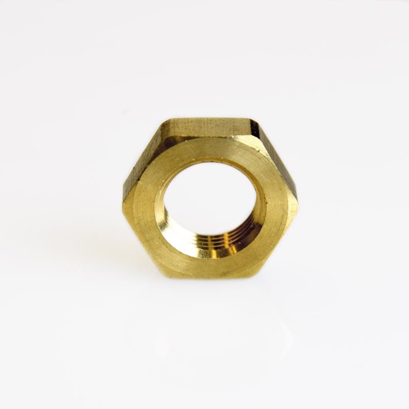 ATC Pipe Lock Nut 3/8 in. Yellow Brass