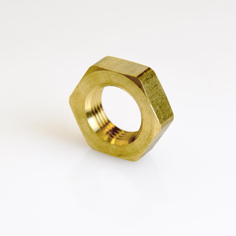 ATC Pipe Lock Nut 3/8 in. Yellow Brass