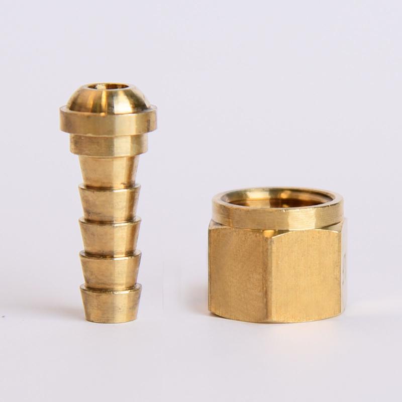 ATC Brass 1/4 in. D X 1/4 in. D Adapter