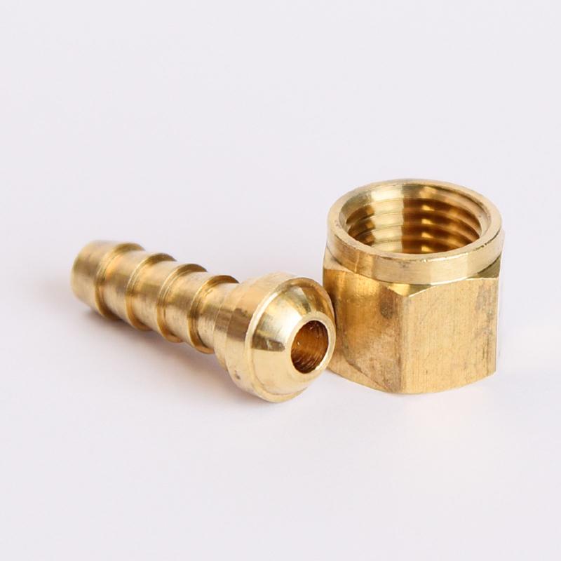 ATC Brass 1/4 in. D X 1/4 in. D Adapter