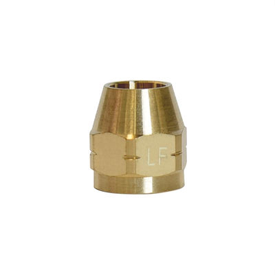 ATC Space Heater Nut 3/8 in. Yellow Brass