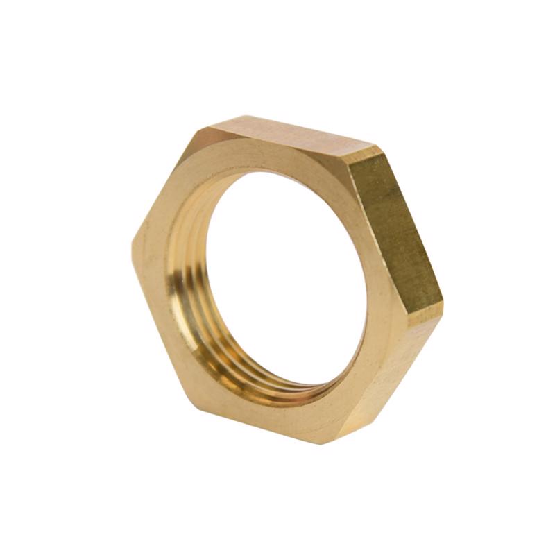ATC Pipe Lock Nut 3/4 in. Yellow Brass