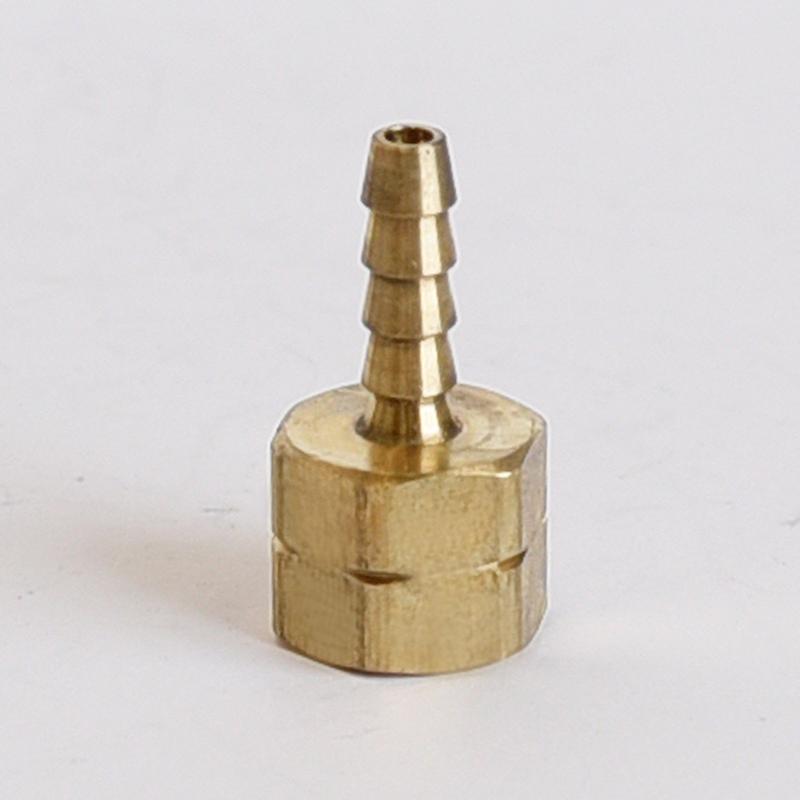 ATC Brass 1/8 in. D X 1/8 in. D Adapter