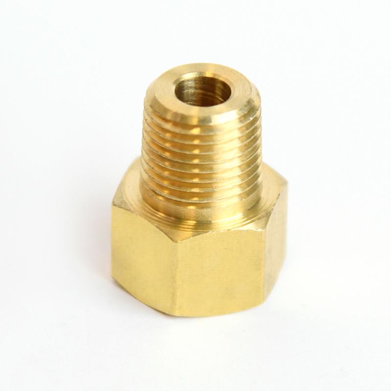 ATC 1/4 in. Flare X 1/8 in. D MPT Brass Inverted Flare Adapter