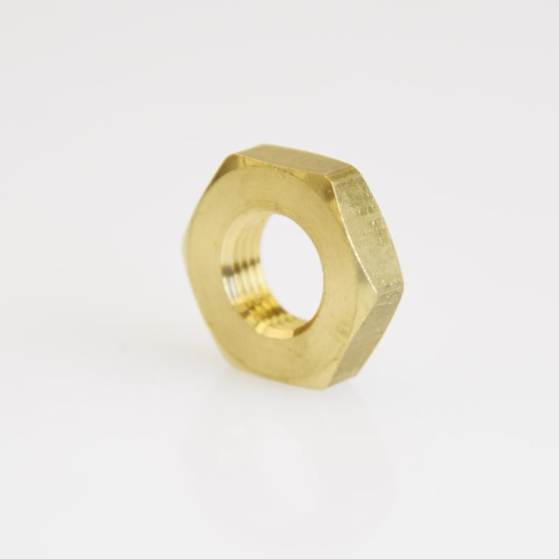 ATC Pipe Lock Nut 1/8 in. Yellow Brass