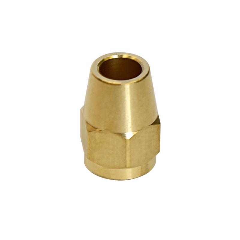 ATC 5/16 in. Flare Yellow Brass Nut