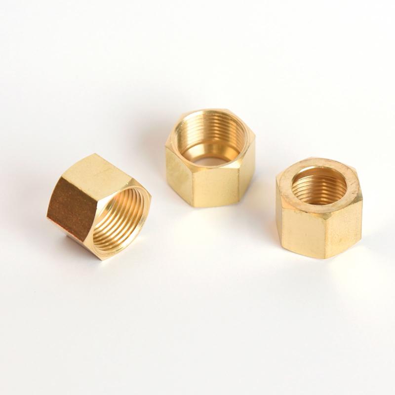 ATC 1/2 in. Compression X 1/2 in. D Compression Brass Nut