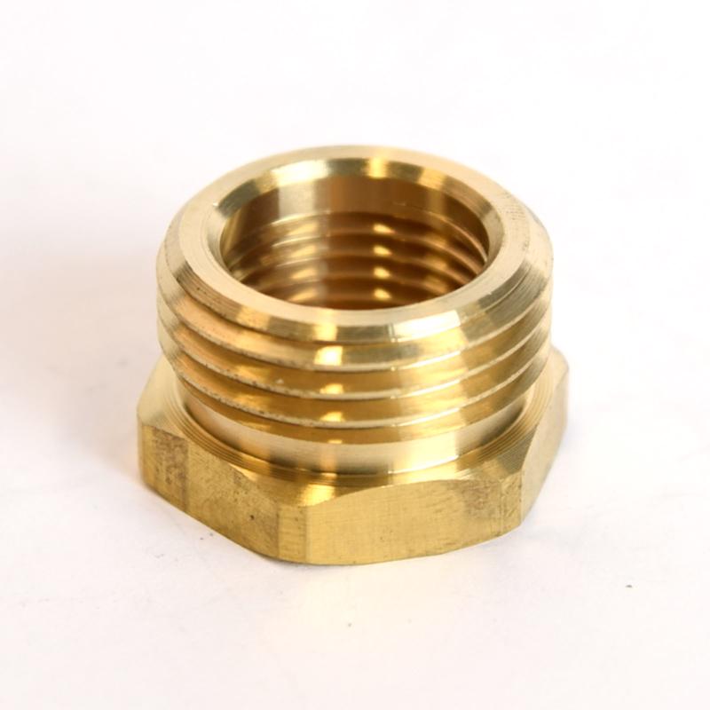 ATC Brass 3/4 in. D X 1/2 in. D Hose Adapter