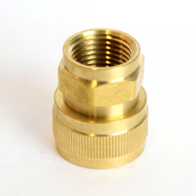 ATC Brass 3/4 in. D X 1/2 in. D Hose Adapter