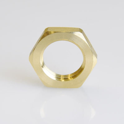 ATC Pipe Lock Nut 1/2 in. Yellow Brass