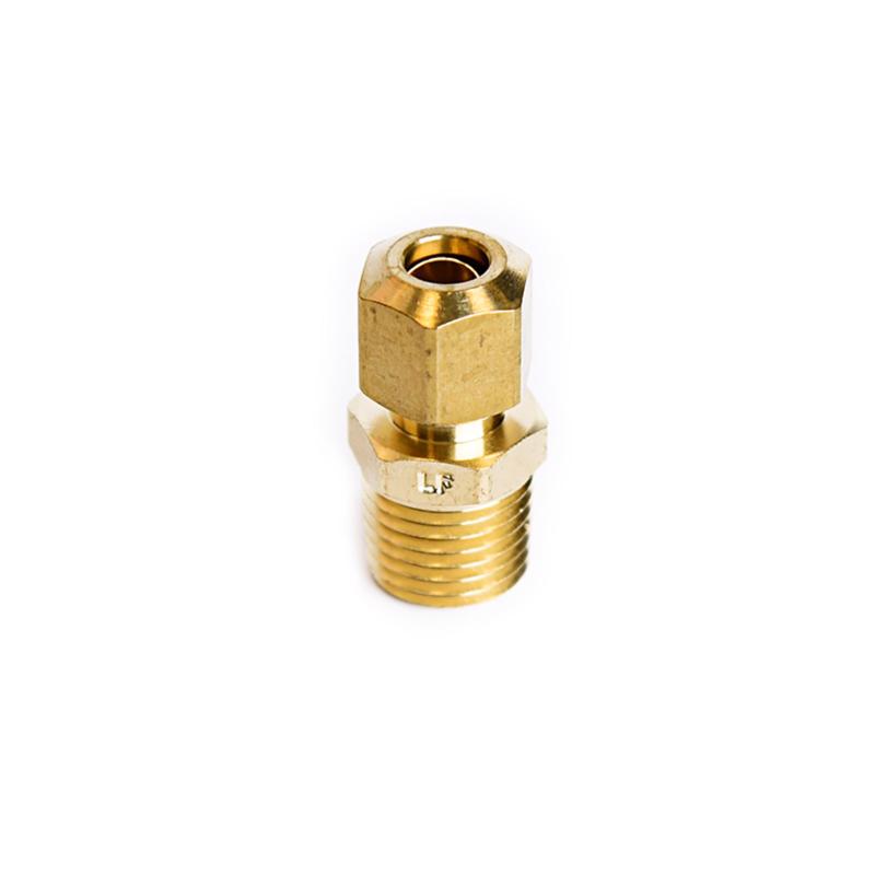 ATC 1/4 in. Compression X 1/4 in. D Male Brass Connector