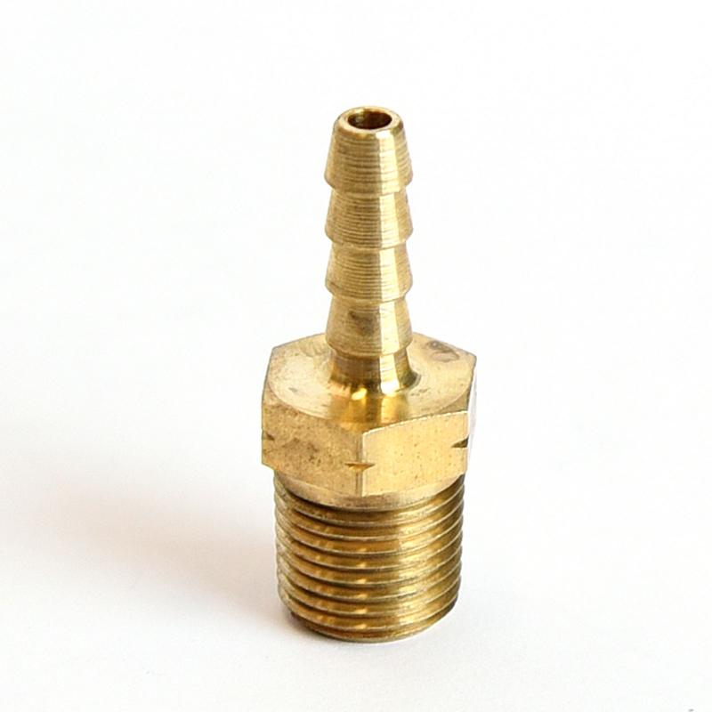 ATC Brass 1/8 in. D X 1/8 in. D Adapter