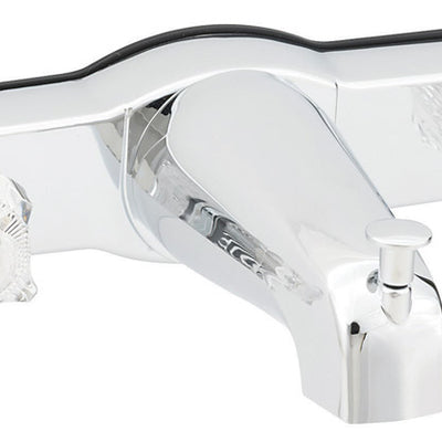 American Brass 2-Handle Chrome Tub and Shower Faucet