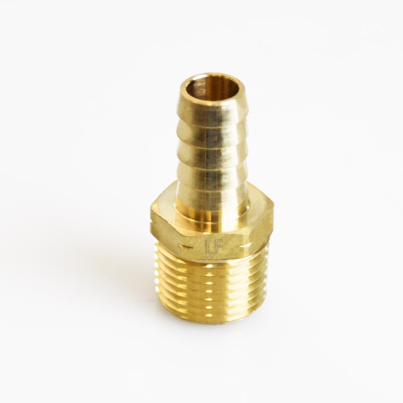 ATC Brass 1/2 in. D X 1/2 in. D Adapter