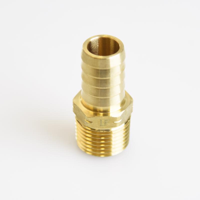 ATC Brass 5/8 in. D X 1/2 in. D Adapter