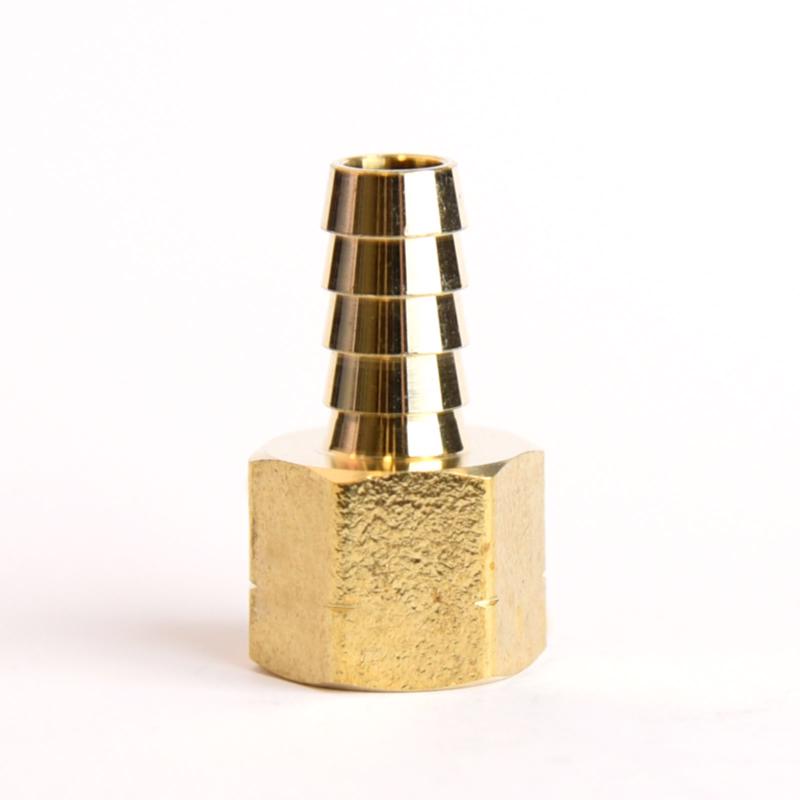ATC Brass 3/8 in. D X 3/8 in. D Adapter