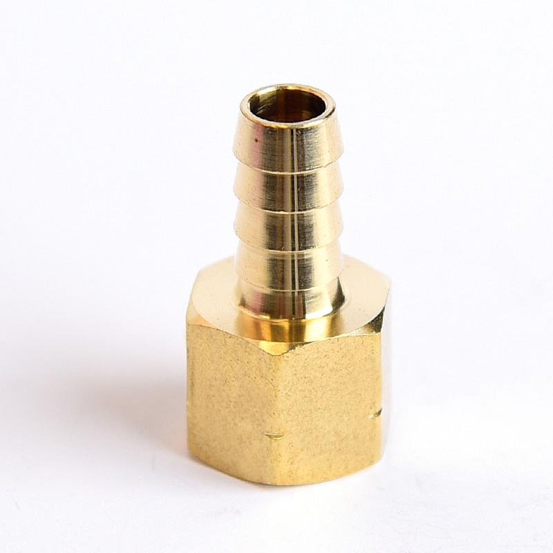 ATC Brass 3/8 in. D X 3/8 in. D Adapter