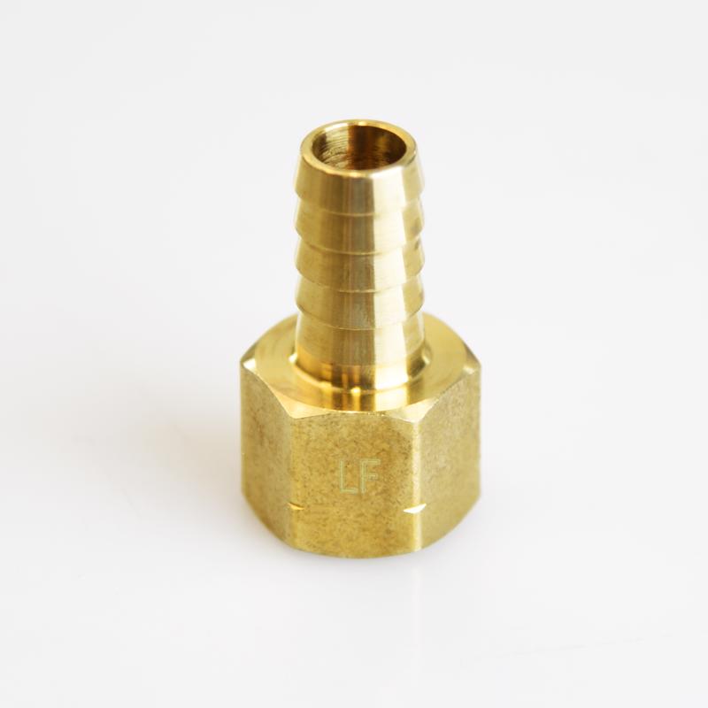 ATC Brass 1/2 in. D X 1/2 in. D Adapter