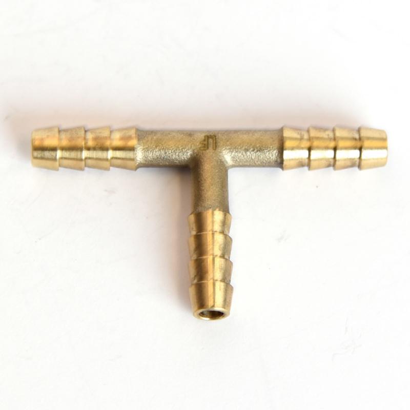 ATC Brass 1/4 in. D X 1/4 in. D Tee Connector