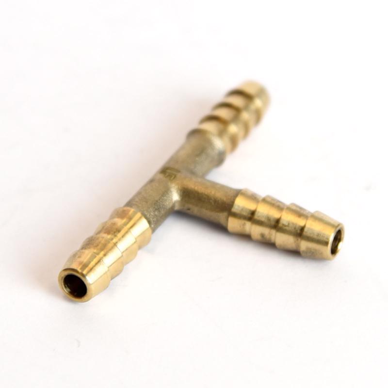ATC Brass 1/4 in. D X 1/4 in. D Tee Connector