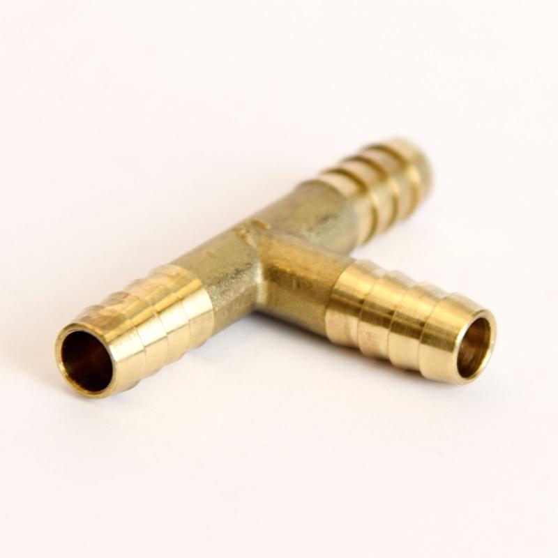 ATC Brass 3/8 in. D X 3/8 in. D Tee Connector