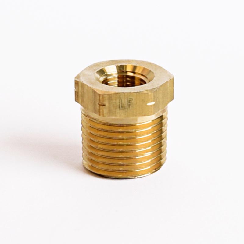 ATC 3/8 in. MPT X 1/8 in. D FPT Brass Hex Bushing