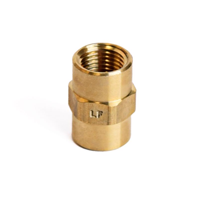 ATC 1/8 in. FPT X 1/8 in. D FPT Brass Coupling
