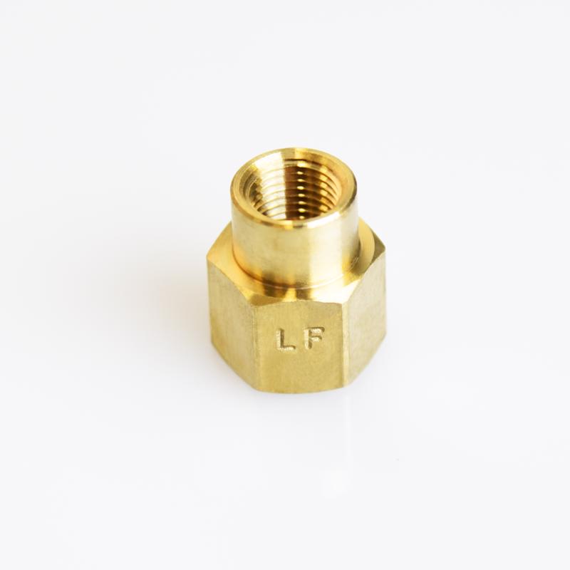ATC 1/4 in. FPT X 1/8 in. D FPT Brass Reducing Coupling