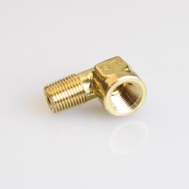 ATC 1/8 in. FPT X 1/8 in. D MPT Brass 90 Degree Street Elbow
