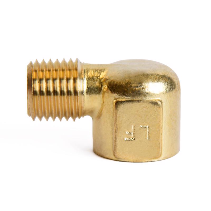 ATC 1/8 in. FPT X 1/8 in. D MPT Brass 90 Degree Street Elbow