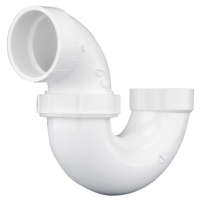 Charlotte Pipe Schedule 40 2 in. Hub X 2 in. D Hub PVC P-Trap with Union